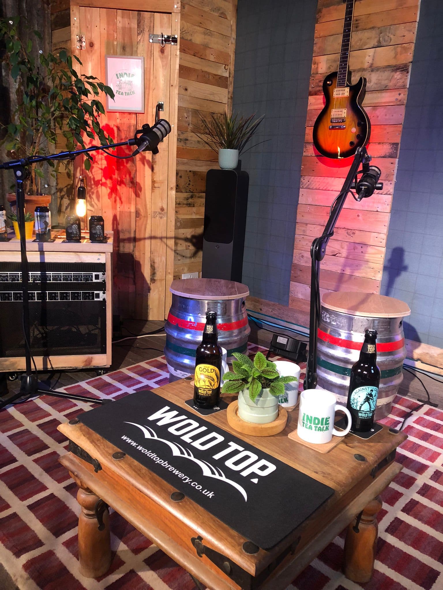 Studio recording space